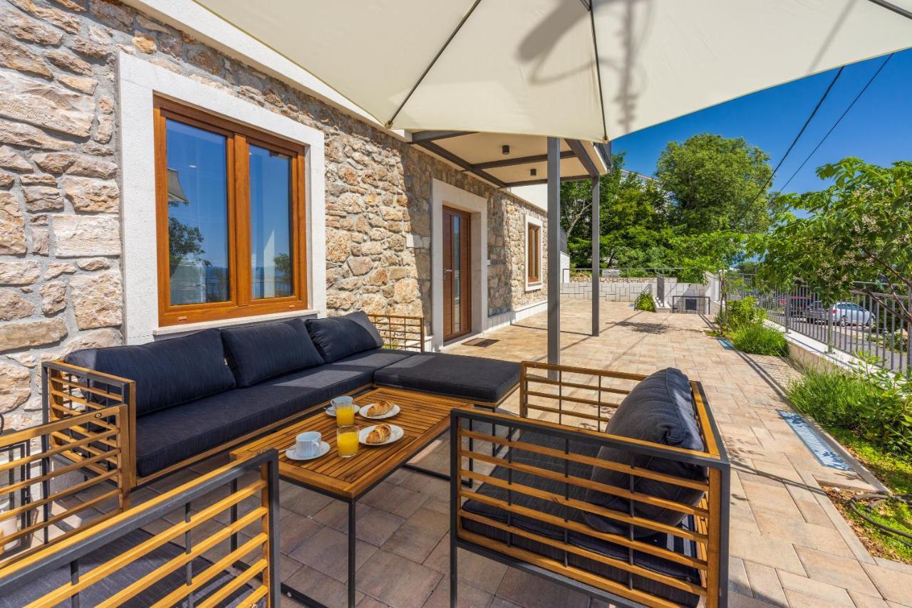 Villa Antani With Heated Pool, Sauna & Jacuzzi Crikvenica Eksteriør bilde