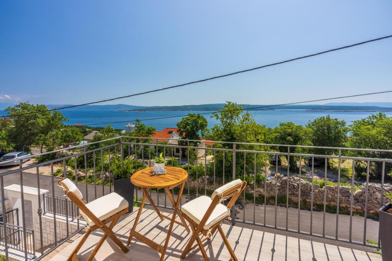 Villa Antani With Heated Pool, Sauna & Jacuzzi Crikvenica Eksteriør bilde