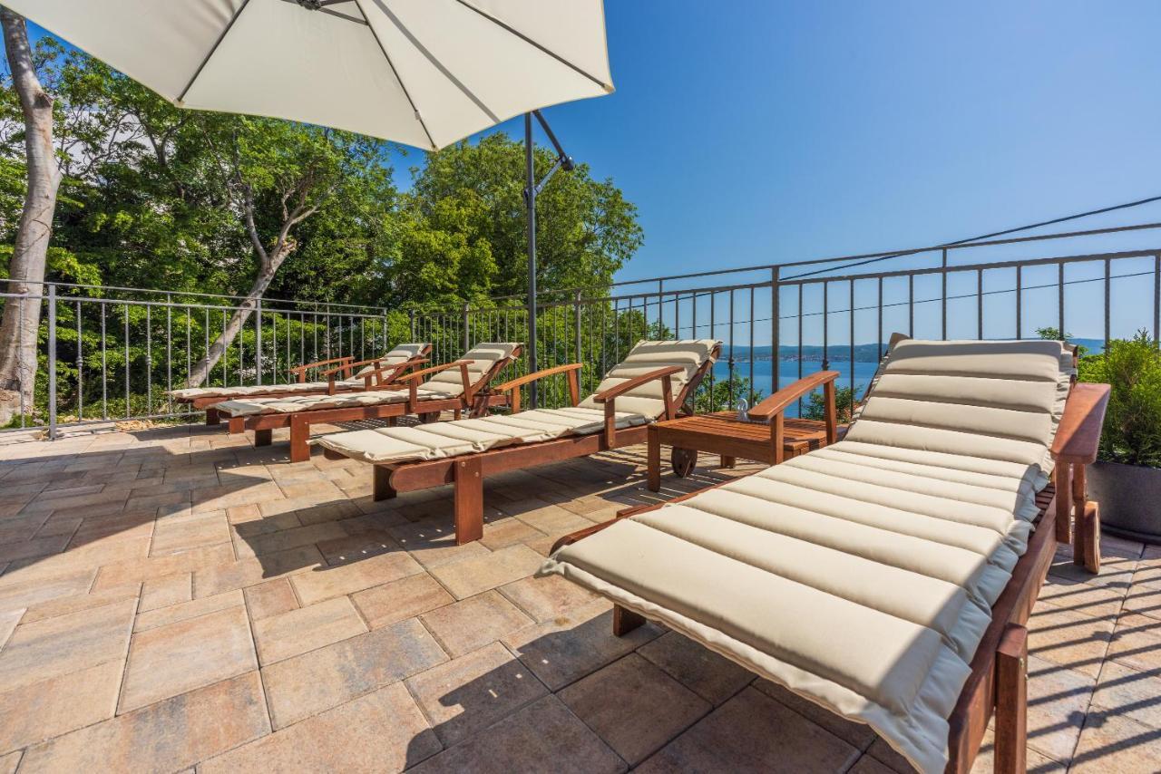 Villa Antani With Heated Pool, Sauna & Jacuzzi Crikvenica Eksteriør bilde